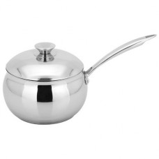 Сотейник Gemlux Apple shape GL-SL16 16 см, с крышкой, стальной