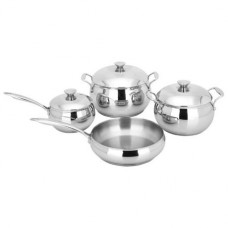 Набор посуды Gemlux GL-R4SET 7 пр. серебристый Набор посуды Gemlux GL-R4SET 7 пр. серебристый